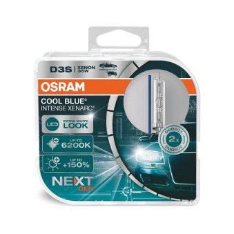 Kvēlspuldze, Tālās gaismas lukturis ams-OSRAM 66340CBN-HCB