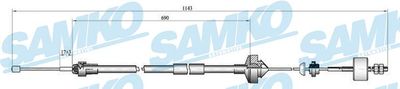 Trose, Sajūga pievads SAMKO C0277C