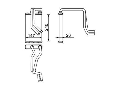 Siltummainis, Salona apsilde MAHLE AH 271 000S
