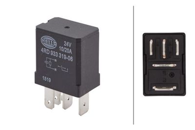 Relejs, Darba strāva HELLA 4RD 933 319-061