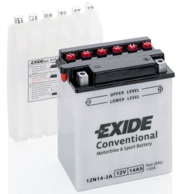 EXIDE 12N143A Startera akumulatoru baterija