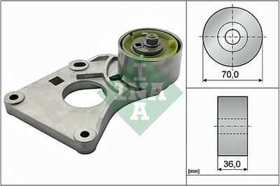 Spriegotājsvira, Zobsiksna Schaeffler INA 533 0088 20