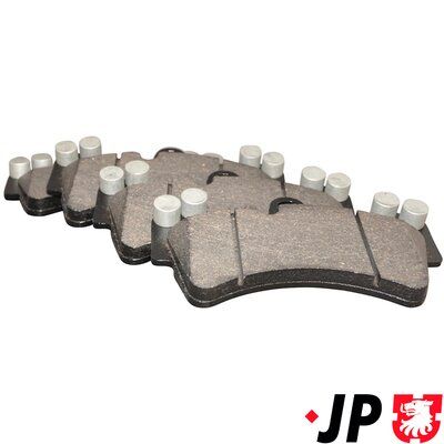 Bremžu uzliku kompl., Disku bremzes JP GROUP 1163606710