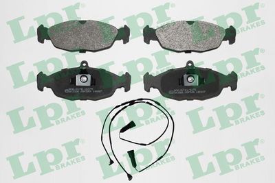 Bremžu uzliku kompl., Disku bremzes LPR 05P599A