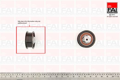 Spriegotājrullītis, Gāzu sadales mehānisma piedziņas siksna FAI AutoParts T9493