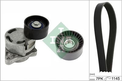 Ķīļrievu siksnu komplekts Schaeffler INA 529 0432 10