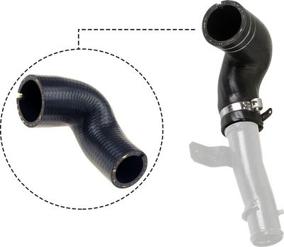 Трубка нагнетаемого воздуха GATES 09-0073