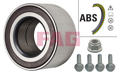 Комплект подшипника ступицы колеса Schaeffler FAG 713 6122 50