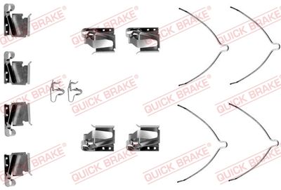 Piederumu komplekts, Disku bremžu uzlikas QUICK BRAKE 109-1268