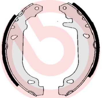 Комплект тормозных колодок BREMBO S 68 520