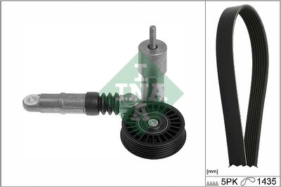 Ķīļrievu siksnu komplekts Schaeffler INA 529 0425 10
