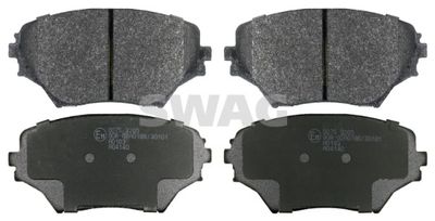 Bremžu uzliku kompl., Disku bremzes SWAG 33 10 6578