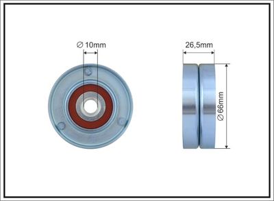 Parazīt-/Vadrullītis, Ķīļrievu siksna CAFFARO 500051