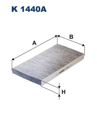 Filtrs, Salona telpas gaiss FILTRON K 1440A