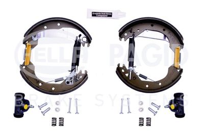 Bremžu loku komplekts HELLA PAGID 8DB 355 004-301