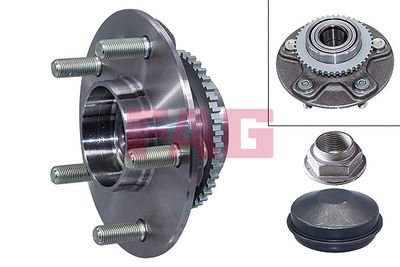 Riteņa rumbas gultņa komplekts Schaeffler FAG 713 6332 40