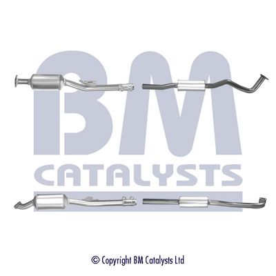 Nosēdumu-/Daļiņu filtrs, Izplūdes gāzu sistēma BM CATALYSTS BM11176H
