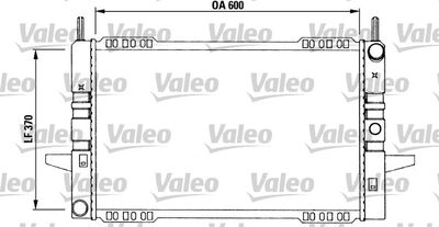 Radiators, Motora dzesēšanas sistēma VALEO 730968