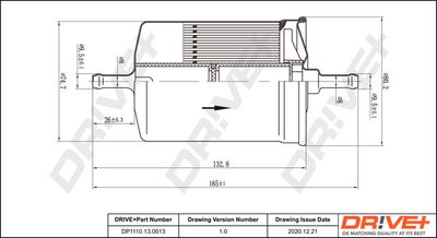 Топливный фильтр Dr!ve+ DP1110.13.0013