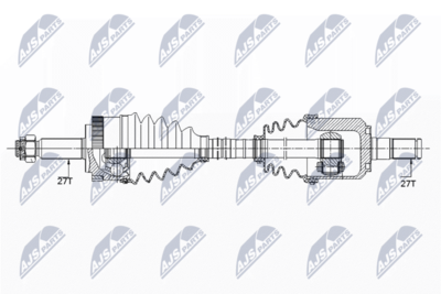 Приводной вал NTY NPW-HY-543