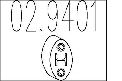 Triecienu slāpētājs, Izpūtējs MTS 02.9401