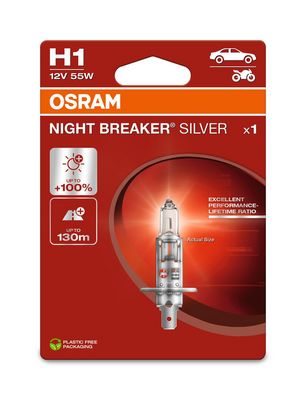 Лампа накаливания, фара дальнего света ams-OSRAM 64150NBS-1BL