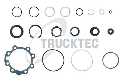 Комплект прокладок, рулевой механизм TRUCKTEC AUTOMOTIVE 02.43.191