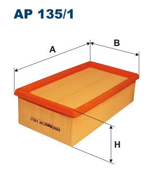 Воздушный фильтр FILTRON AP 135/1