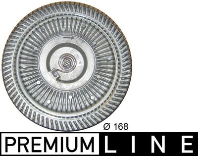 Сцепление, вентилятор радиатора MAHLE CFC 123 000P