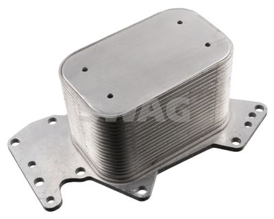 масляный радиатор, двигательное масло SWAG 30 10 3333