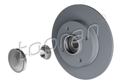 Тормозной диск TOPRAN 722 485