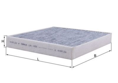 Фильтр, воздух во внутренном пространстве MAHLE LAK1956