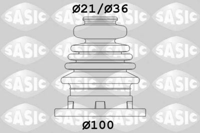 Комплект пыльника, приводной вал SASIC 9004608