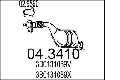 Катализатор MTS 04.3410