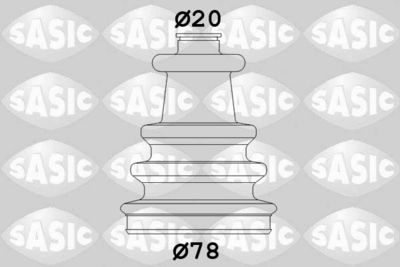 Комплект пыльника, приводной вал SASIC 4003405
