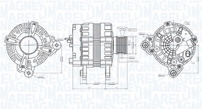 Генератор MAGNETI MARELLI 063736193010