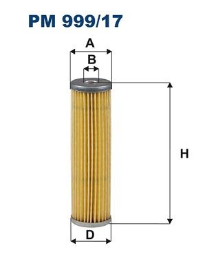 Degvielas filtrs FILTRON PM 999/17