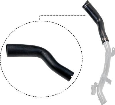 Трубка нагнетаемого воздуха GATES 09-0063