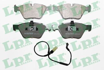 Комплект тормозных колодок, дисковый тормоз LPR 05P1271A