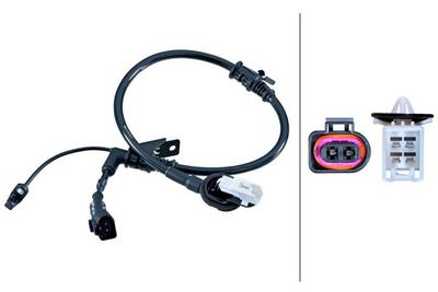 Датчик, частота вращения колеса HELLA 6PU 358 268-161