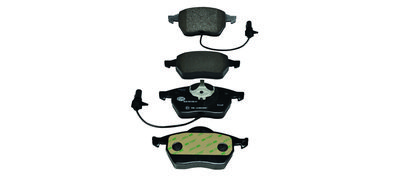 Комплект тормозных колодок, дисковый тормоз HELLA 8DB 355 008-411