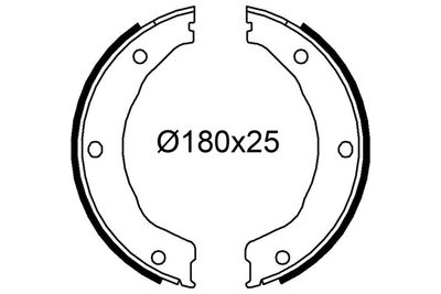 Комплект тормозных колодок VALEO 564247