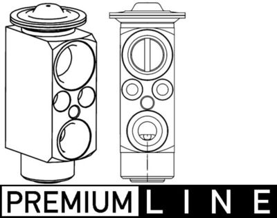 Izplešanās vārsts, Gaisa kond. sistēma MAHLE AVE 81 000P