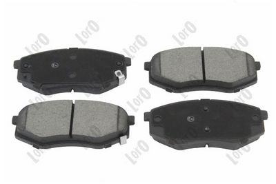 Комплект тормозных колодок, дисковый тормоз ABAKUS 231-02-122