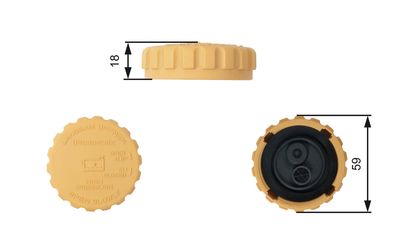 Vāciņš, Dzesēšanas šķidruma rezervuārs GATES RC201