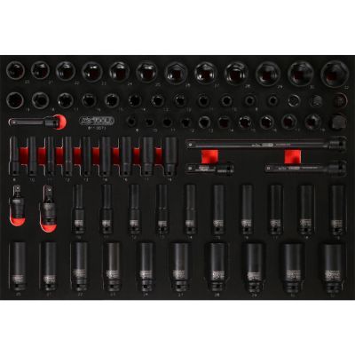 Muciņu komplekts KS TOOLS 811.0073