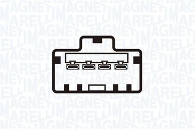 Стеклоподъемник MAGNETI MARELLI 350103170129