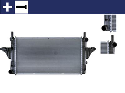 Radiators, Motora dzesēšanas sistēma MAHLE CR 609 000S