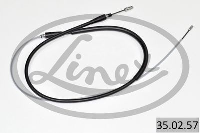 Тросик, cтояночный тормоз LINEX 35.02.57