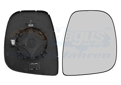 Spoguļstikls, Ārējais atpakaļskata spogulis VAN WEZEL 0906838